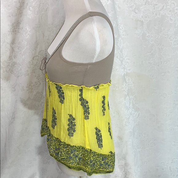 ✓ Free People HP! tank top XS metallic - Picture 2 of 15